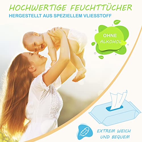 51trg05rmbl.jpg Bebelan Silver Water Lot de 60 lingettes humides pour bébés sans parabenues hypoallergéniques biodégradables