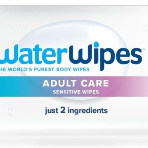 waterwipes adultes sensitive care – lingettes douces pour peau sensible – 30/07/23