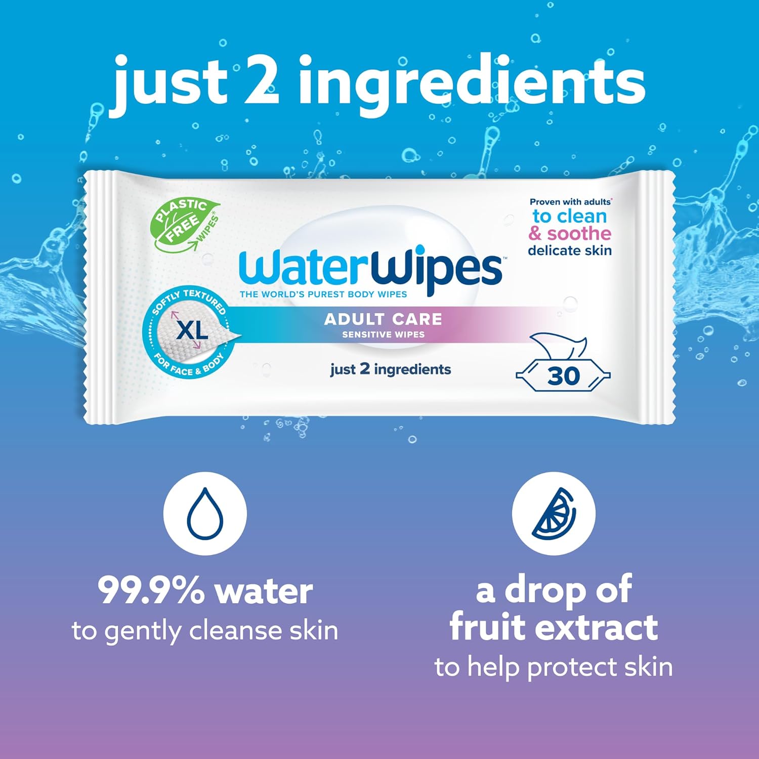 waterwipes adultes sensitive care – lingettes douces pour peau sensible – 30/07/23 waterwipes adultes sensitive care – lingettes douces pour peau sensible – 30/07/23