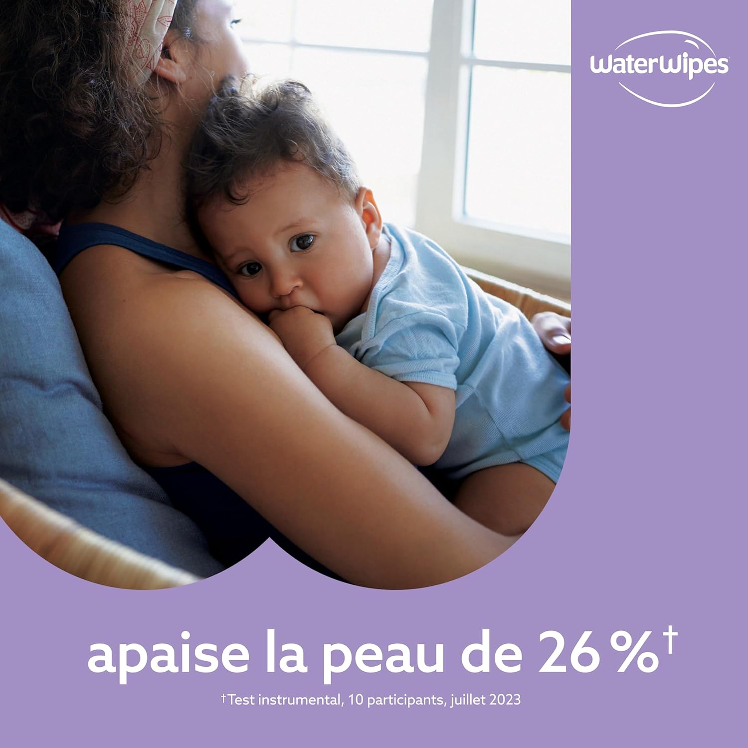 lingettes waterwipes sensitive+ soothing, lot de 720 (12 paquets), nettoyantes 3 en 1 : nettoient, protègent et apaisent, 99 % eau avec extraits botaniques, sans parfum lingettes waterwipes sensitive+ soothing, lot de 720 (12 paquets), nettoyantes 3 en 1 : nettoient, protègent et apaisent, 99 % eau avec extraits botaniques, sans parfum